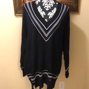 🆕🦴Rag & Bone Dianna V-neck color block stripe, lightweight comfy sweater